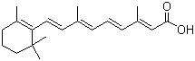 structure of CAS# 302-79-4, Tretinoin