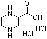 structure of CAS# 3022-15-9, Piperazine-2-carboxylic acid dihydrochloride