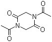 N,N'-二乙酰基甘氨酸酐分子结构 (CAS 3027-05-2)
