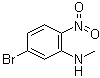 structure of CAS# 302800-13-1, 5-Bromo-N-methyl-2-nitroaniline