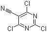 2,4,6-三氯-5-嘧啶甲腈分子结构 (CAS 3029-64-9)