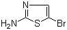 2-氨基-5-溴噻唑分子结构 (CAS 3034-22-8)