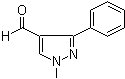 1-Methyl-3-phenylpyrazole-4-carboxaldehyde molecular structure (CAS 304477-40-5)