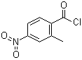 4-硝基-2-甲基苯甲酰氯分子结构 (CAS 30459-70-2)