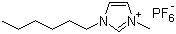 1-Hexyl-3-methylimidazolium hexafluorophosphate molecular structure (CAS 304680-35-1)