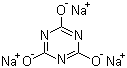 Cyanuric acid trisodium salt molecular structure (CAS 3047-33-4)