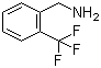 2-(三氟甲基)苄胺分子结构 (CAS 3048-01-9)
