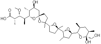 CAS # 30485-16-6, Monensin B, 16-Deethyl-16-methylmonensin