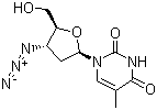 structure of CAS# 30516-87-1, Zidovudine