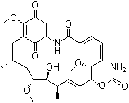 structure of CAS# 30562-34-6, Geldanamycin