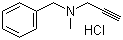 structure of CAS# 306-07-0, Pargyline hydrochloride
