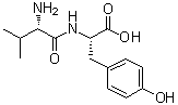 structure of CAS# 3061-91-4, L-Valyl-L-tyrosine