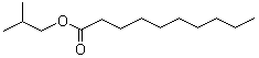 structure of CAS# 30673-38-2, Isobutyl caprate