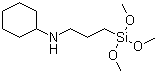 structure of CAS# 3068-78-8, 3-(N-Cyclohexylamino)propyltrimethoxysilane