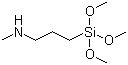 N-甲基-3-氨丙基三甲氧基硅烷分子结构 (CAS 3069-25-8)