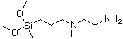 N-氨乙基-3-氨丙基甲基二甲氧基硅烷分子结构 (CAS 3069-29-2)