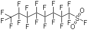 Perfluoro-1-octanesulfonyl fluoride molecular structure (CAS 307-35-7)