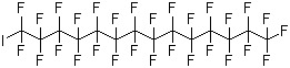 全氟十四烷基碘分子结构 (CAS 307-63-1)