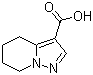 structure of CAS# 307307-97-7, 4,5,6,7-Tetrahydropyrazolo[1,5-a]pyridine-3-carboxylic acid