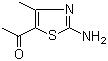 2-Amino-4-methyl-5-acetylthiazole molecular structure (CAS 30748-47-1)