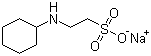 2-环己胺基乙磺酸钠分子结构 (CAS 3076-05-9)