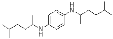 structure of CAS# 3081-14-9, N,N'-二(1,4-二甲基戊基)-1,4-苯二胺