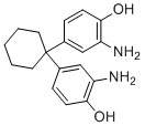 4,4'-(Cyclohexane-1,1-diyl)bis(2-aminophenol) molecular structure (CAS 30817-90-4)