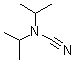 structure of CAS# 3085-76-5, Diisopropylcyanamide