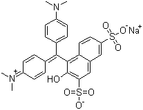 structure of CAS# 3087-16-9, 酸性绿 50