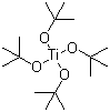 structure of CAS# 3087-39-6, Tetra-tert-butyl orthotitanate