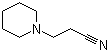structure of CAS# 3088-41-3, 1-Piperidinepropionitrile