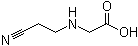 structure of CAS# 3088-42-4, N-(2-Cyanoethyl)glycine