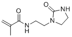 CAS # 3089-19-8, 2-Methyl-N-[2-(2-Oxoimidazolidin-1-Yl)Ethyl]Prop-2-Enamide, 2-Methyl-N-[2-(2-Oxo-1-Imidazolidinyl)Ethyl]Prop-2-Enamide, N-[2-(2-Ketoimidazolidin-1-Yl)Ethyl]-2-Methyl-Acrylamide