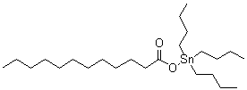 structure of CAS# 3090-36-6, Tributyltin monolaurate