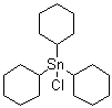 Tricyclohexylstannyl chloride molecular structure (CAS 3091-32-5)