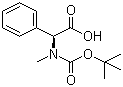 Boc-N-Methyl-L-phenylglycine molecular structure (CAS 30925-11-2)