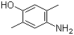structure of CAS# 3096-71-7, 4-Amino-2,5-dimethylphenol