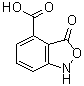 1,3-二氢-3-氧代-2,1-苯并异恶唑-4-羧酸分子结构 (CAS 3096-76-2)