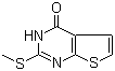2-(甲硫基)噻吩并[2,3-d]嘧啶-4(3H)-酮分子结构 (CAS 309976-36-1)