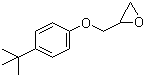 structure of CAS# 3101-60-8, 4-tert-Butylphenyl glycidyl ether