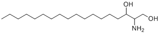 2-Aminooctadecane-1,3-diol molecular structure (CAS 3102-56-5)