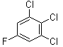 1,2,3-三氯-5-氟苯分子结构 (CAS 3107-21-9)