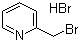 structure of CAS# 31106-82-8, 2-(Bromomethyl)pyridine hydrobromide