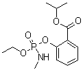 2-[[乙氧基(甲基氨基)亚膦酰]氧基]-苯甲酸异丙酯分子结构 (CAS 31120-86-2)