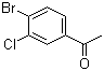 structure of CAS# 3114-31-6, 4'-Bromo-3'-chloroacetophenone