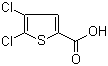 structure of CAS# 31166-29-7, 4,5-Dichlorothiophene-2-carboxylic acid