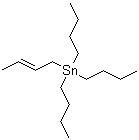 2-丁烯基三丁基锡烷分子结构 (CAS 31197-41-8)