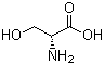 structure of CAS# 312-84-5, D-丝氨酸