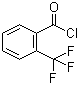 2-三氟甲基苯甲酰氯分子结构 (CAS 312-94-7)
