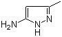 structure of CAS# 31230-17-8, 3-Amino-5-methylpyrazole